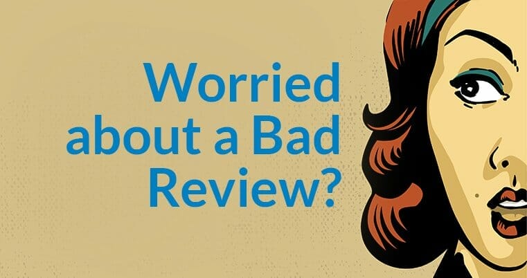 Worried about a bad online review